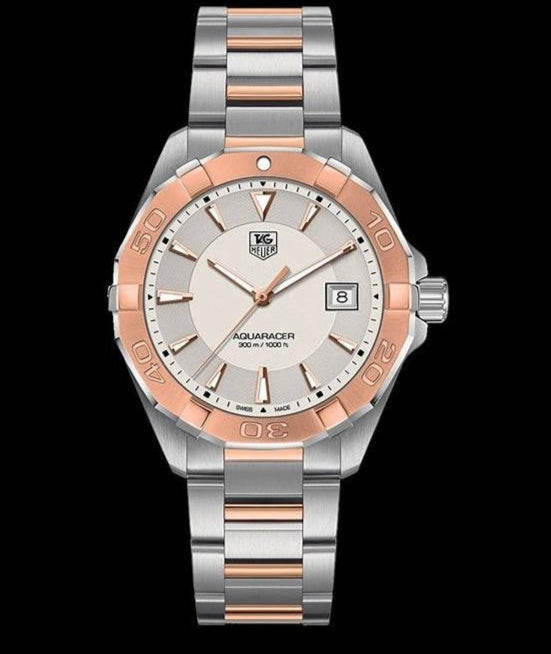 Tag Heuer Aquaracer White Dial Watch For Men Way1150 Bd0911 -korean beauty