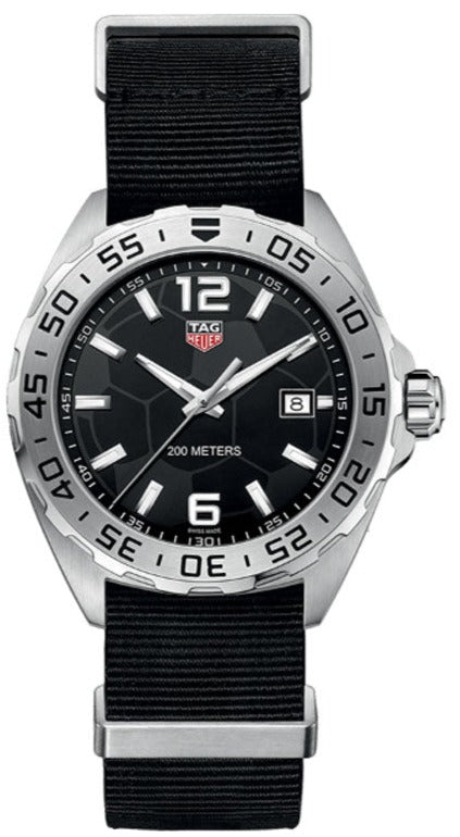 Tag Heuer Formula 1 Quartz Black Dial Black Nato Strap Watch For Men Waz1015 Fc8198 -korean beauty