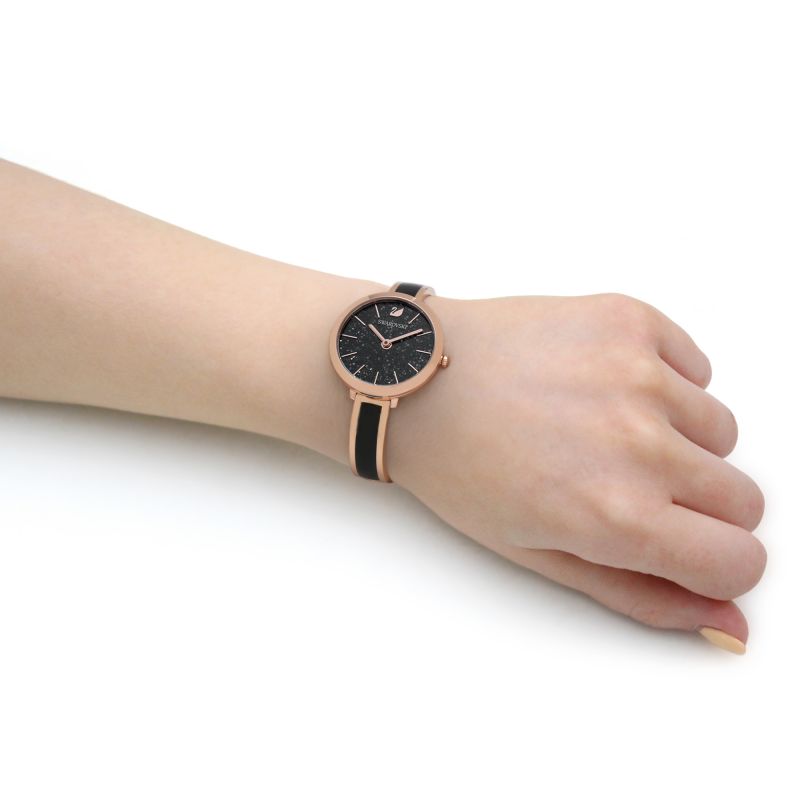 Swarovski Watch Crystalline Delight Black 5580530 -korean beauty