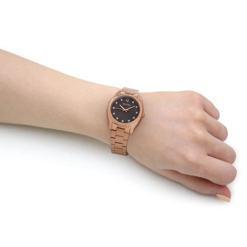 Ladies Surveyor Rose Watch 97p156 -korean beauty