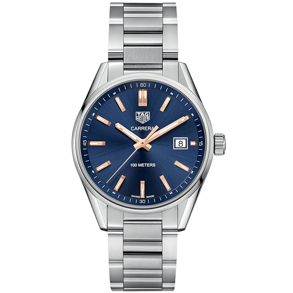 Tag Heuer Carrera Quartz Silver Dial Watch For Women War1112 Ba0601 -korean beauty