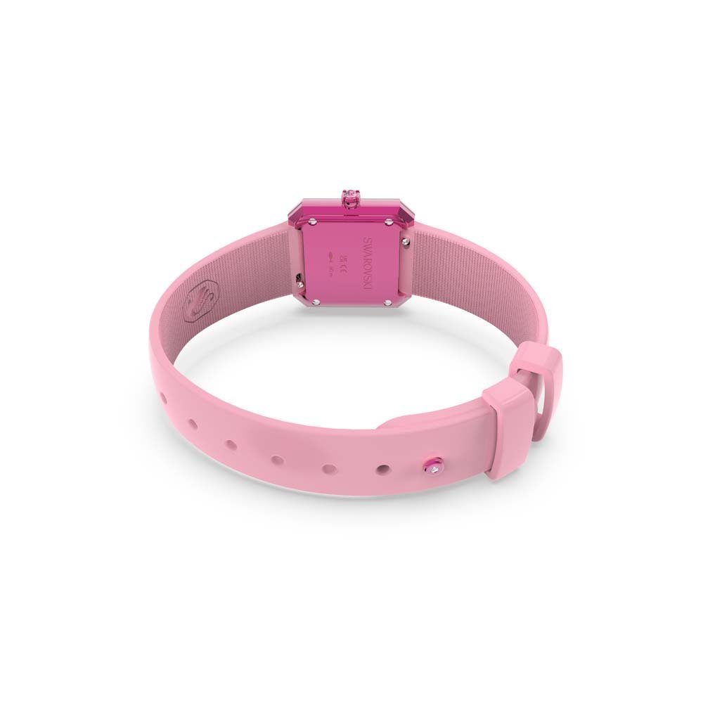 Swarovski Watch Lucent With Silicone Strap Pink 5624373 -korean beauty
