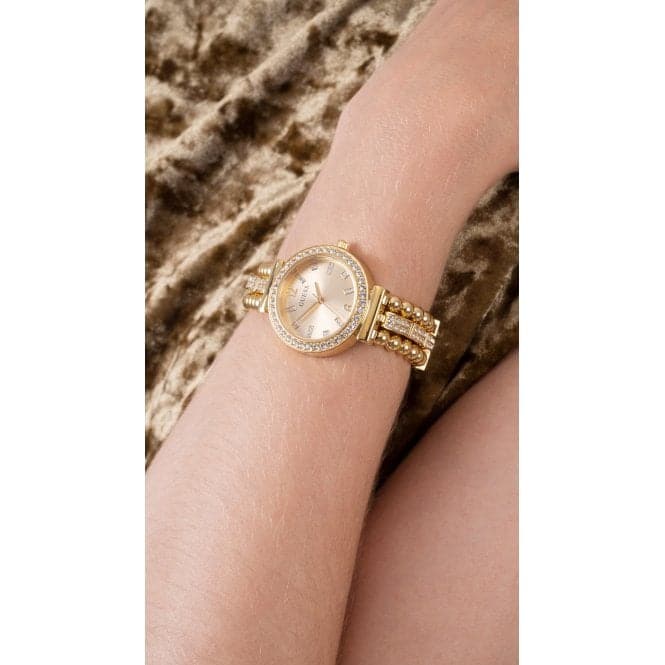 Ladies Gala Gold Tone Watch Gw0401l2 -korean beauty