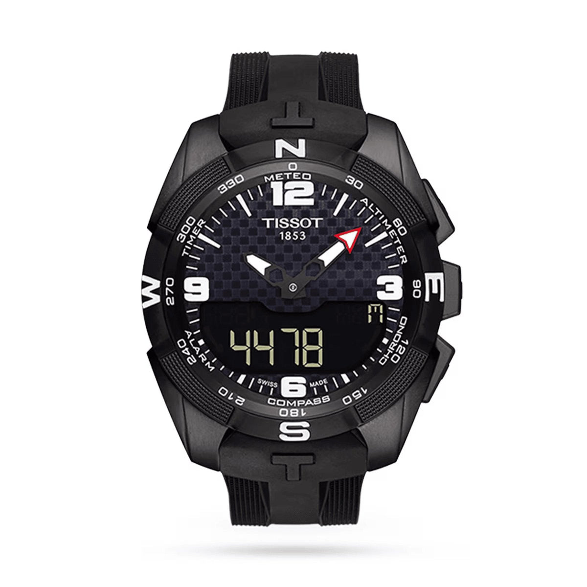 Tissot Mens Watch T Touch Expert Solar 42mm Black T0914204705701 -korean beauty