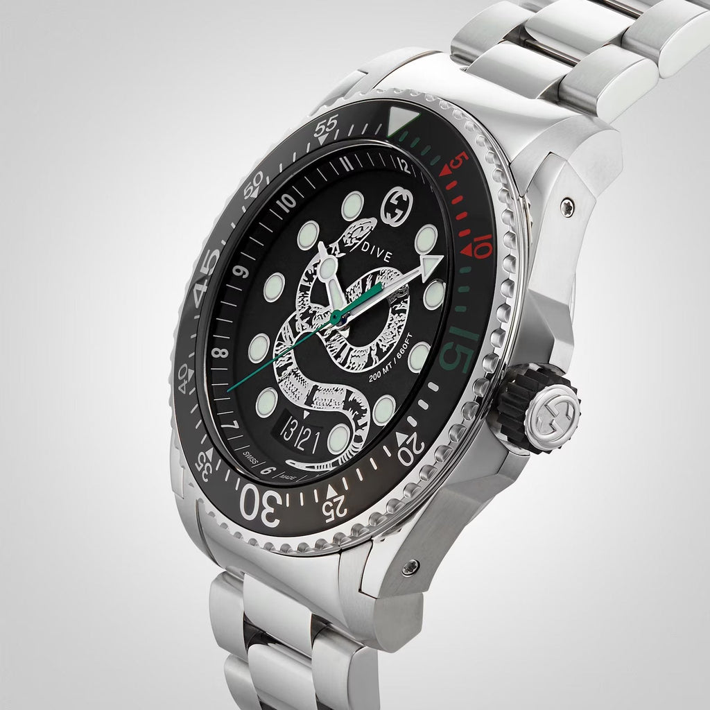 Gucci Dive Mens Watch Ya136218 -korean beauty