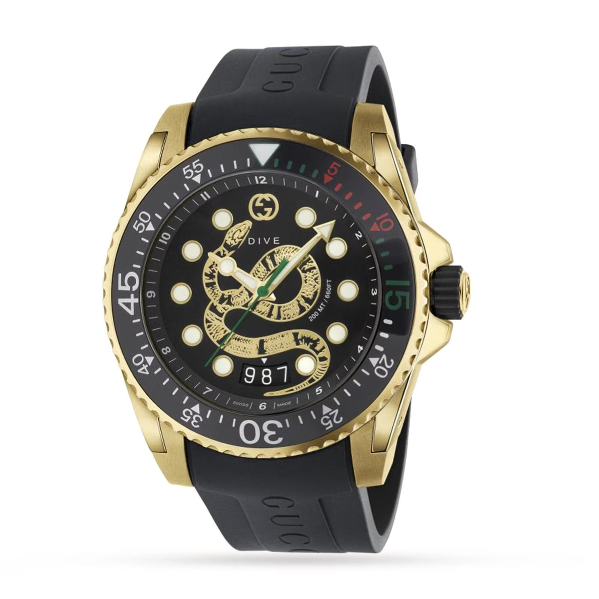 Gucci Dive Watch 45mm Ya136219 -korean beauty