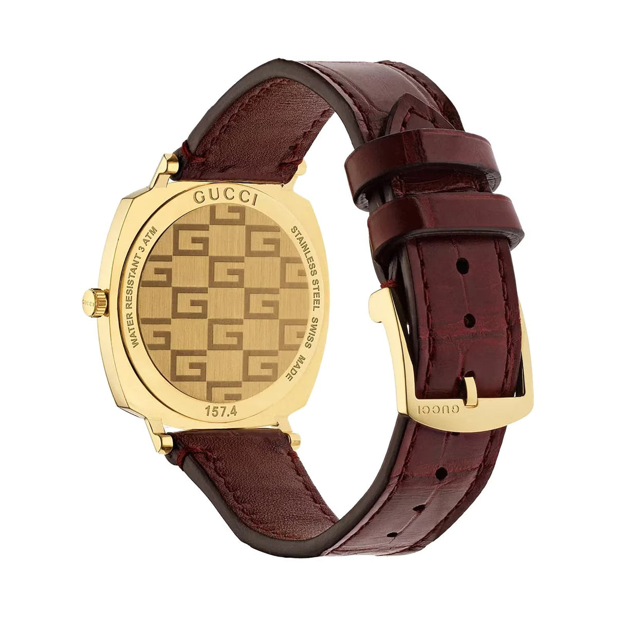 Gucci Grip 35mm Ladies Watch Ya157402 -korean beauty