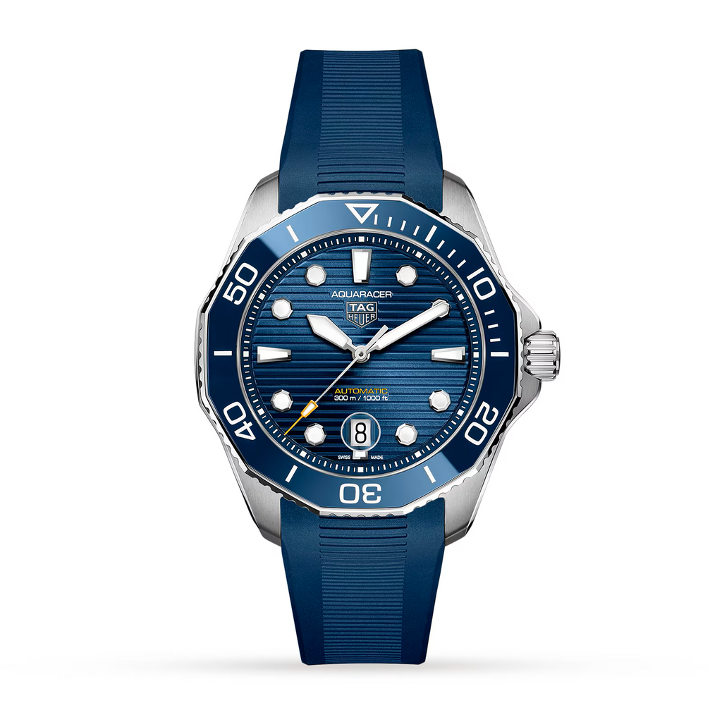 Tag Heuer Aquaracer Calibre 5 43mm Mens Watch Wbp201b Ft6198 -korean beauty
