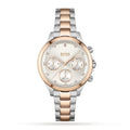Hugo Boss Womens 1502564 Pandora Two Tone Stainless Steel Watch With Rose Gold Accents -korean beauty