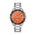 Gents Runner Orange Steel Watch 1514162 -korean beauty