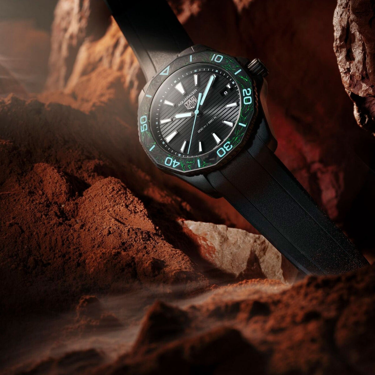 Tag Heuer Watch Aquaracer Professional 200 Solargraph Wbp1112 Ft6199 -korean beauty