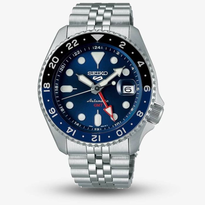 Seiko Ssk003k1 Seiko 5 Sports Gmt Automatic -korean beauty
