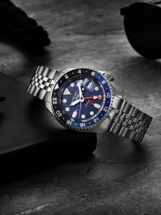 Seiko Ssk003k1 Seiko 5 Sports Gmt Automatic -korean beauty