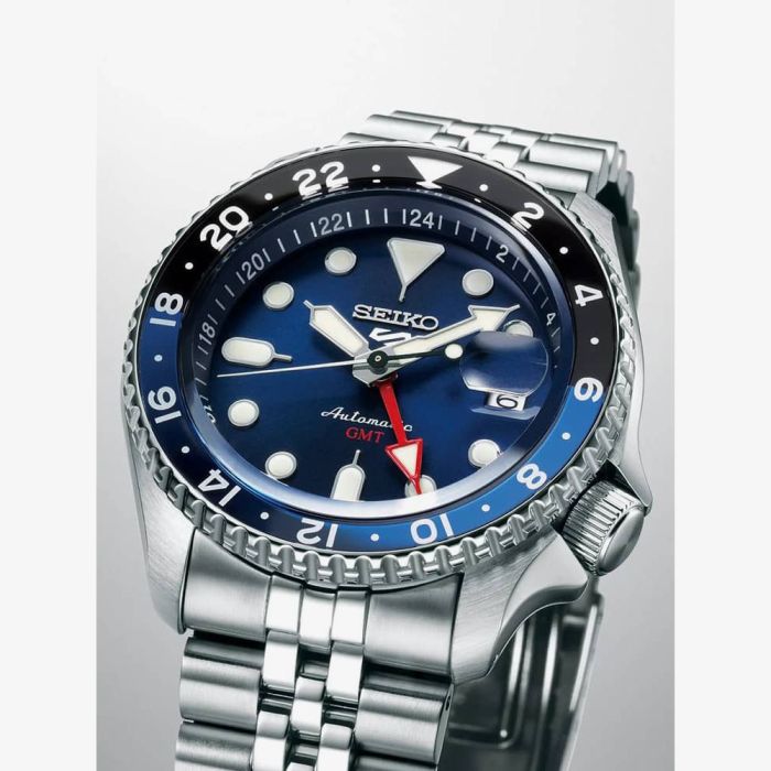Seiko Ssk003k1 Seiko 5 Sports Gmt Automatic -korean beauty