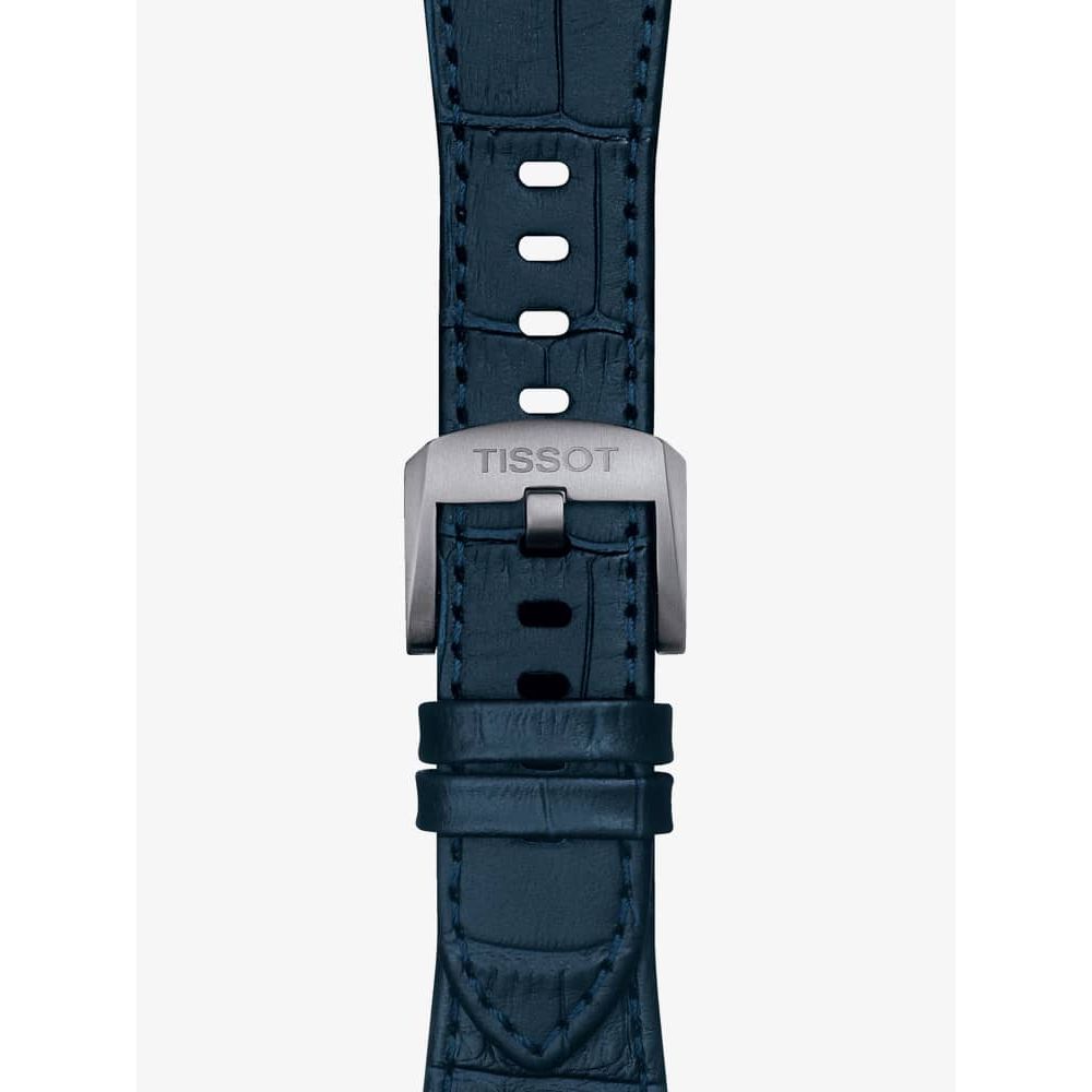 Tissot Mens Watch Prx Blue Leather T1374101604100 -korean beauty