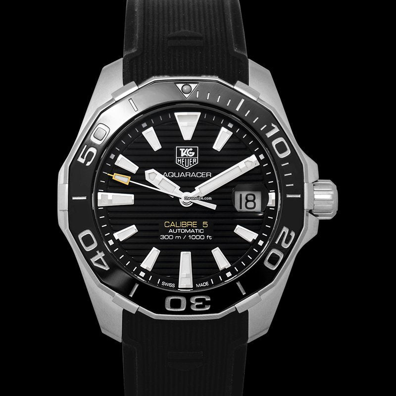 Tag Heuer Aquaracer Watch For Men Way211a Ft6151 -korean beauty
