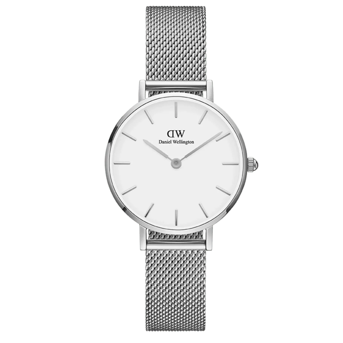 Daniel Wellington Ladies White Petite Stirling Watch Dw00100220 -korean beauty