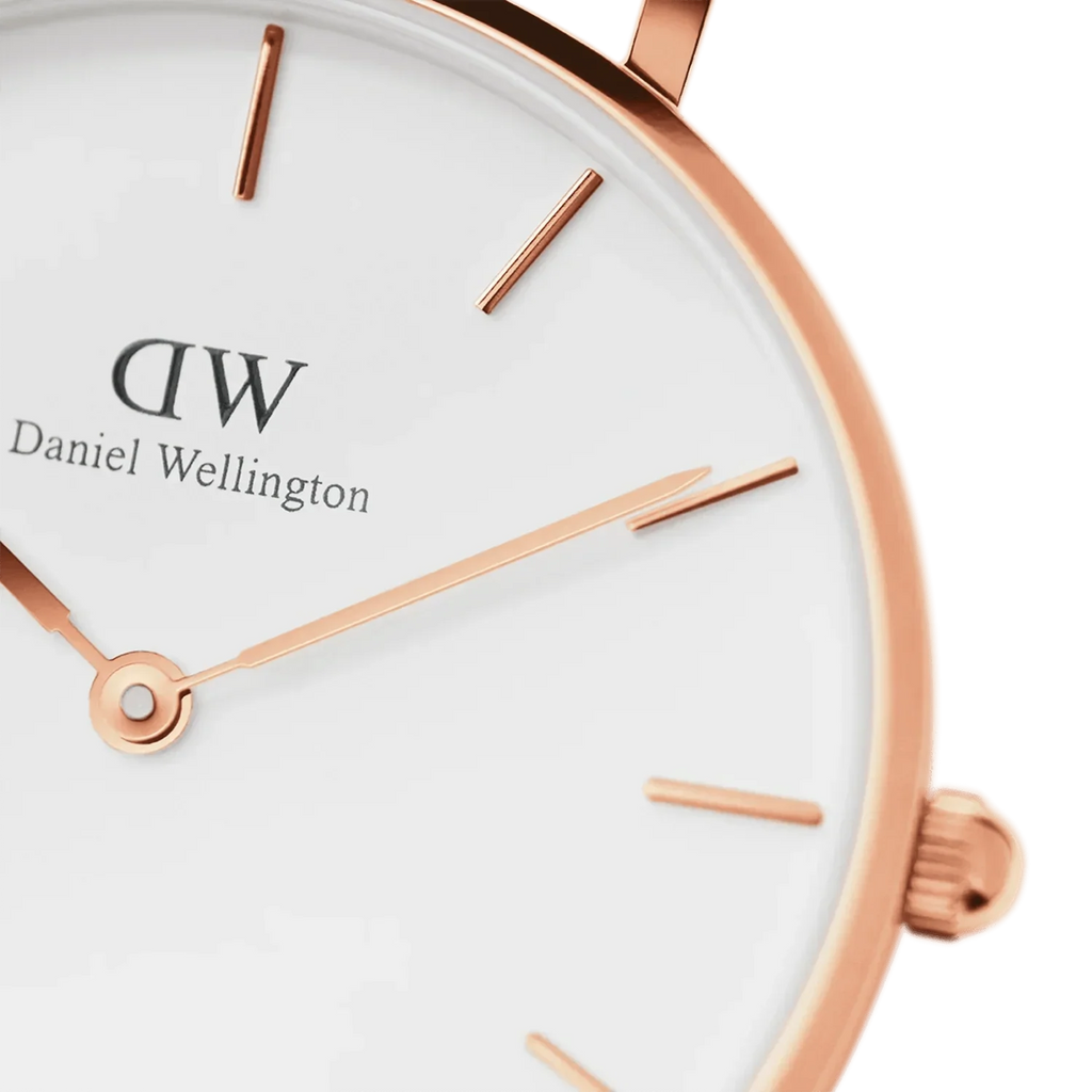 Daniel Wellington Ladies Petitedover White Watch Dw00100313 -korean beauty