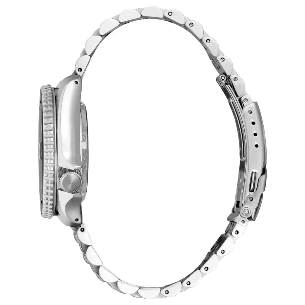 Seiko 5 Sports Auto Mens Silver Watchssk033k1 -korean beauty