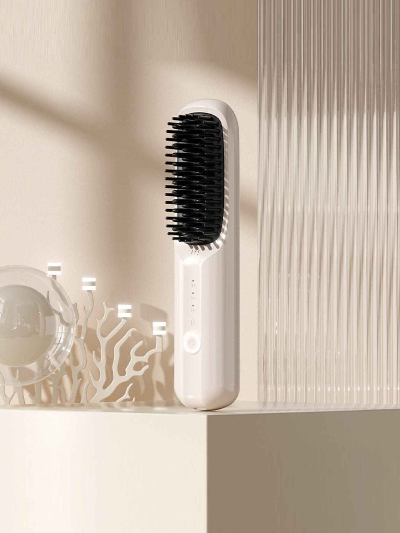 Portable Heated Straightening Comb