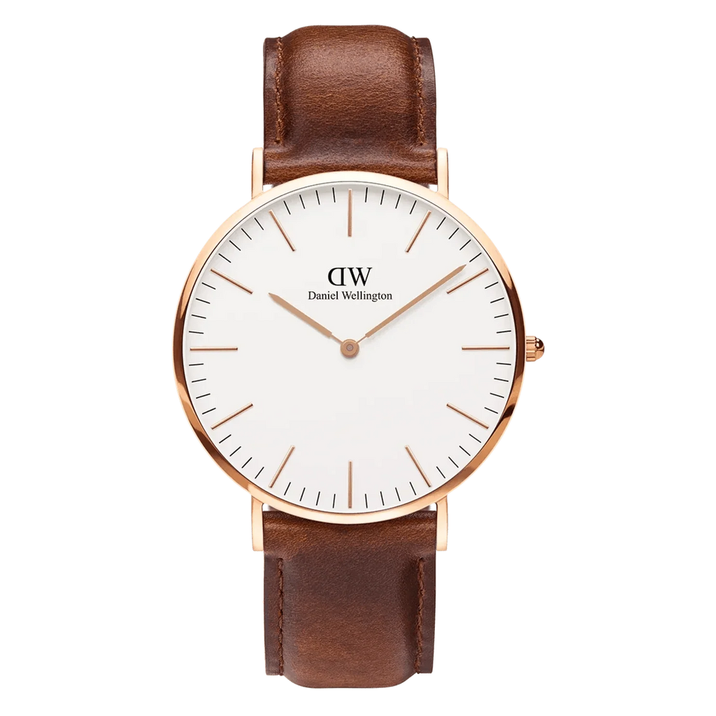 Daniel Wellington Mens Brown Classic St Mawes Watch Dw00100006 -korean beauty