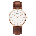 Daniel Wellington Mens Brown Classic St Mawes Watch Dw00100006 -korean beauty