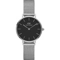 Daniel Wellington Ladies Black Petite Stirling Watch Dw00100218 -korean beauty