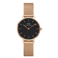 Daniel Wellington Ladies Rose Gold Petite Melrose Watch Dw00100303 -korean beauty