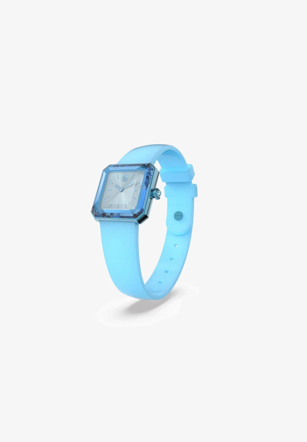 Swarovski Watch Lucent With Silicone Strap Blue 5624385 -korean beauty