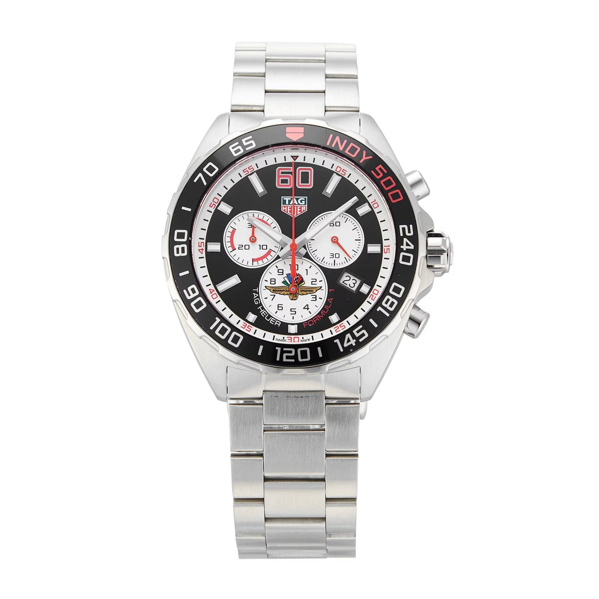 Tag Heuer Formula 1 Quartz Chronograph 43mm Mens Watch Stainless Steel Case Bracelet With Anthracite Dial -korean beauty