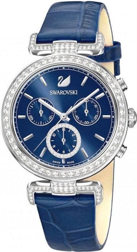 Swarovski Watch Era Chrono Blue 5479239 -korean beauty