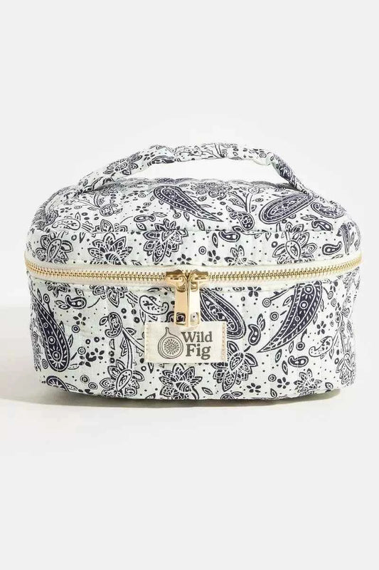 Fame Paisley Pattern Makeup Case Cosmetic Bag
