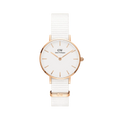 Daniel Wellington Ladies Petitedover White Watch Dw00100313 -korean beauty