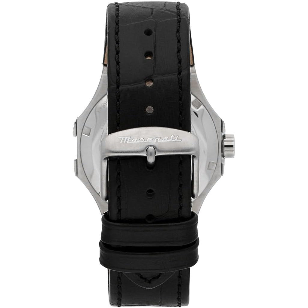Maserati R8821108001 Potenza Automatic Mens Silver Watch -korean beauty