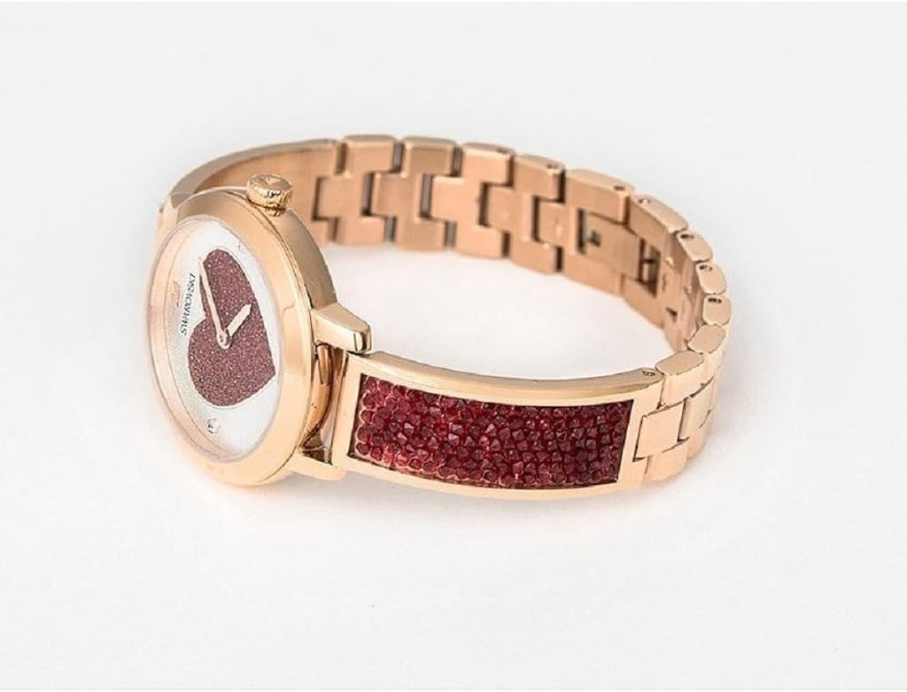 Swarovski Watch Cosmic Rock Red Heart 5483519 -korean beauty