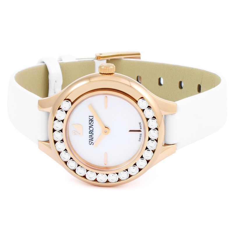 Swarovski Watch Lovely Crystals Rose Gold White 5242904 -korean beauty