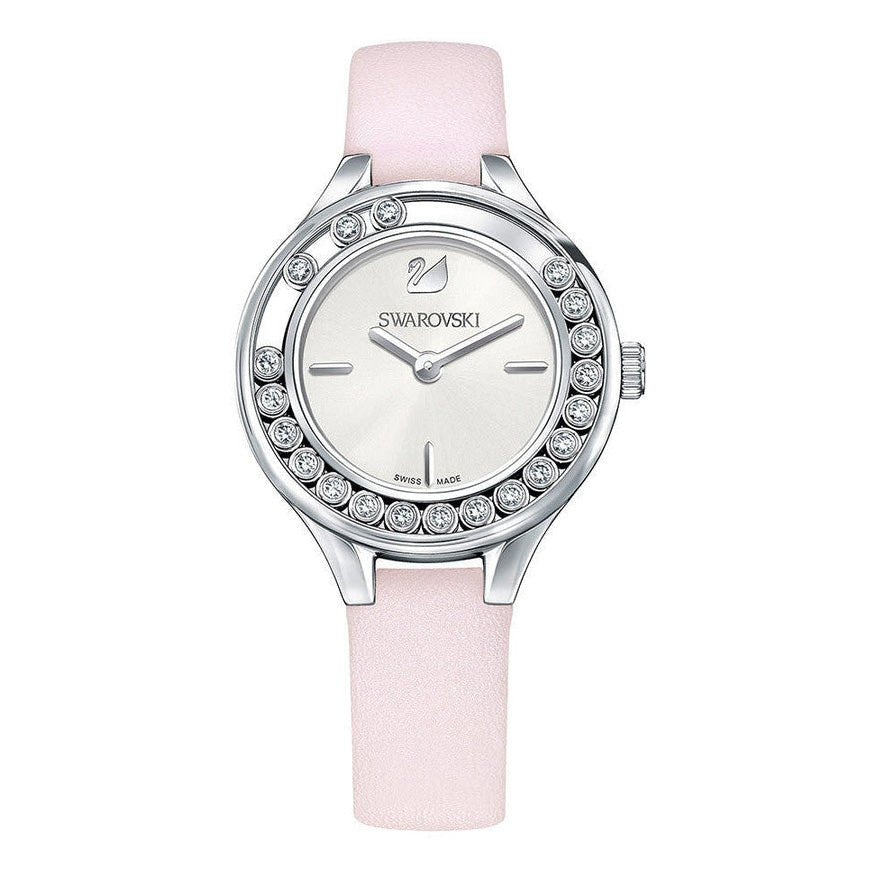 Swarovski Lovely Crystals Mini Ladies Pink Watch 5261493 -korean beauty