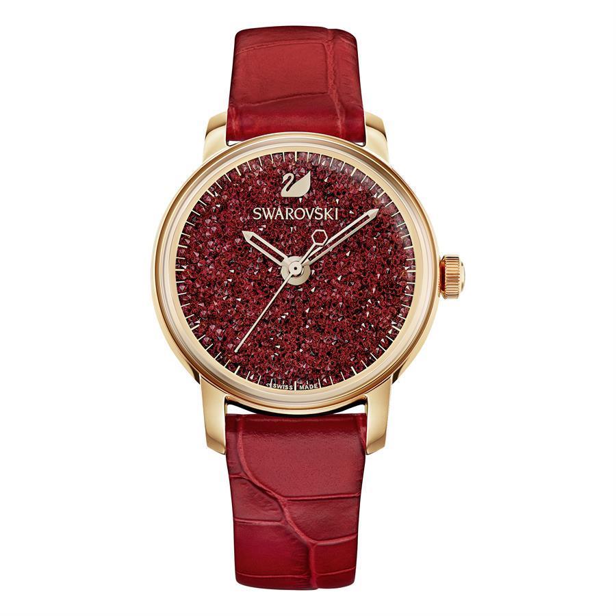 Swarovski Watch Crystalline Hours Red 5295380 -korean beauty
