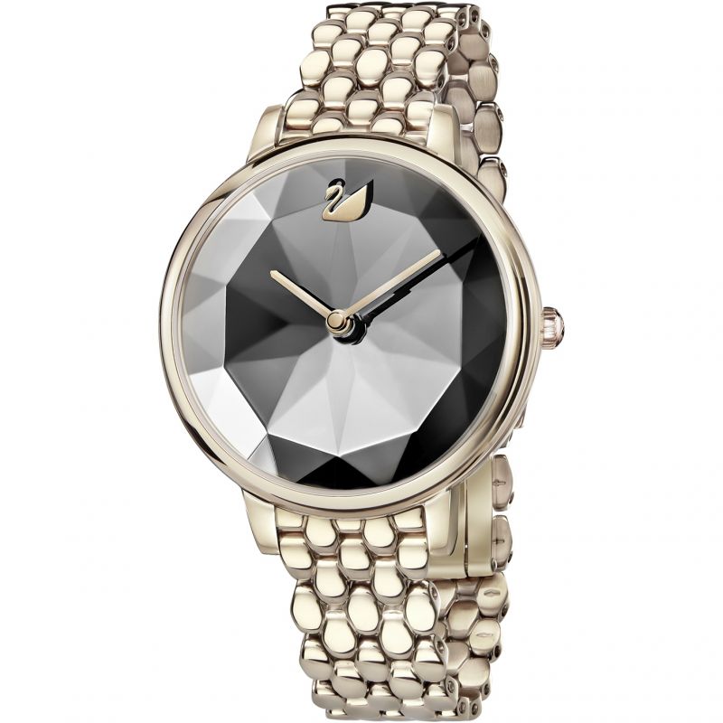 Swarovski Watch Crystal Lake Yellow Gold Grey 5416026 -korean beauty