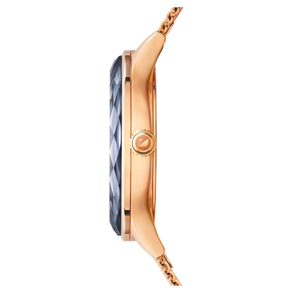 Swarovski Watch Octea Nova Mini Rose Gold Black 5430424 -korean beauty