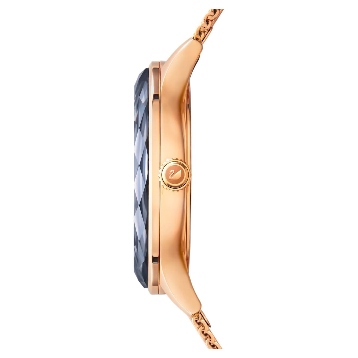 Swarovski Watch Octea Nova Mini Rose Gold Black 5430424 -korean beauty
