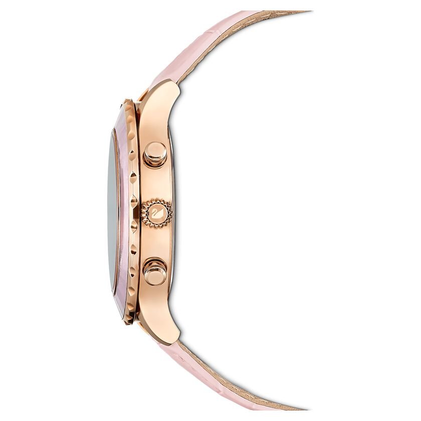 Swarovski Octea Lux 39mm Rose Gold Watch 5452501 -korean beauty