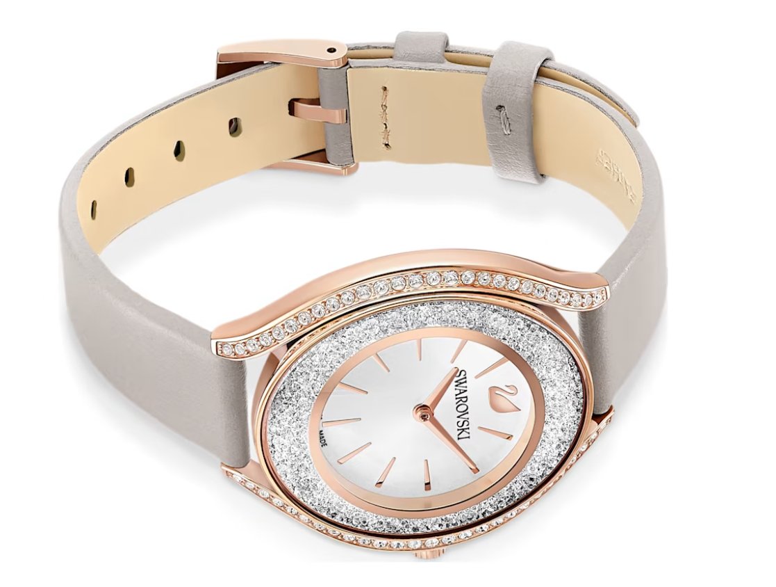Swarovski Watch Crystalline Aura Rose Gold 5519450 -korean beauty