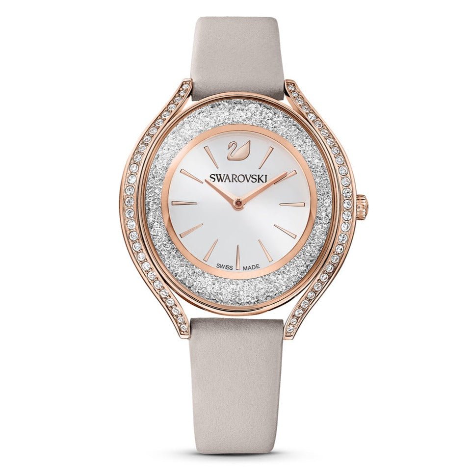 Swarovski Watch Crystalline Aura Rose Gold 5519450 -korean beauty