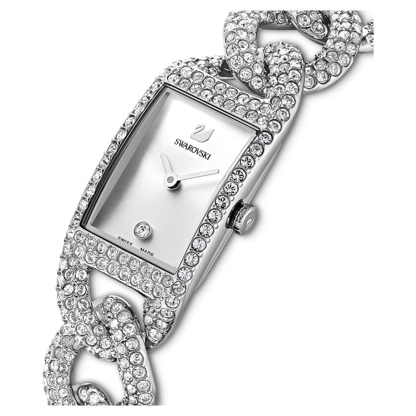 Swarovski Cocktail Crystal Silver Ladies Watch 5547617 -korean beauty