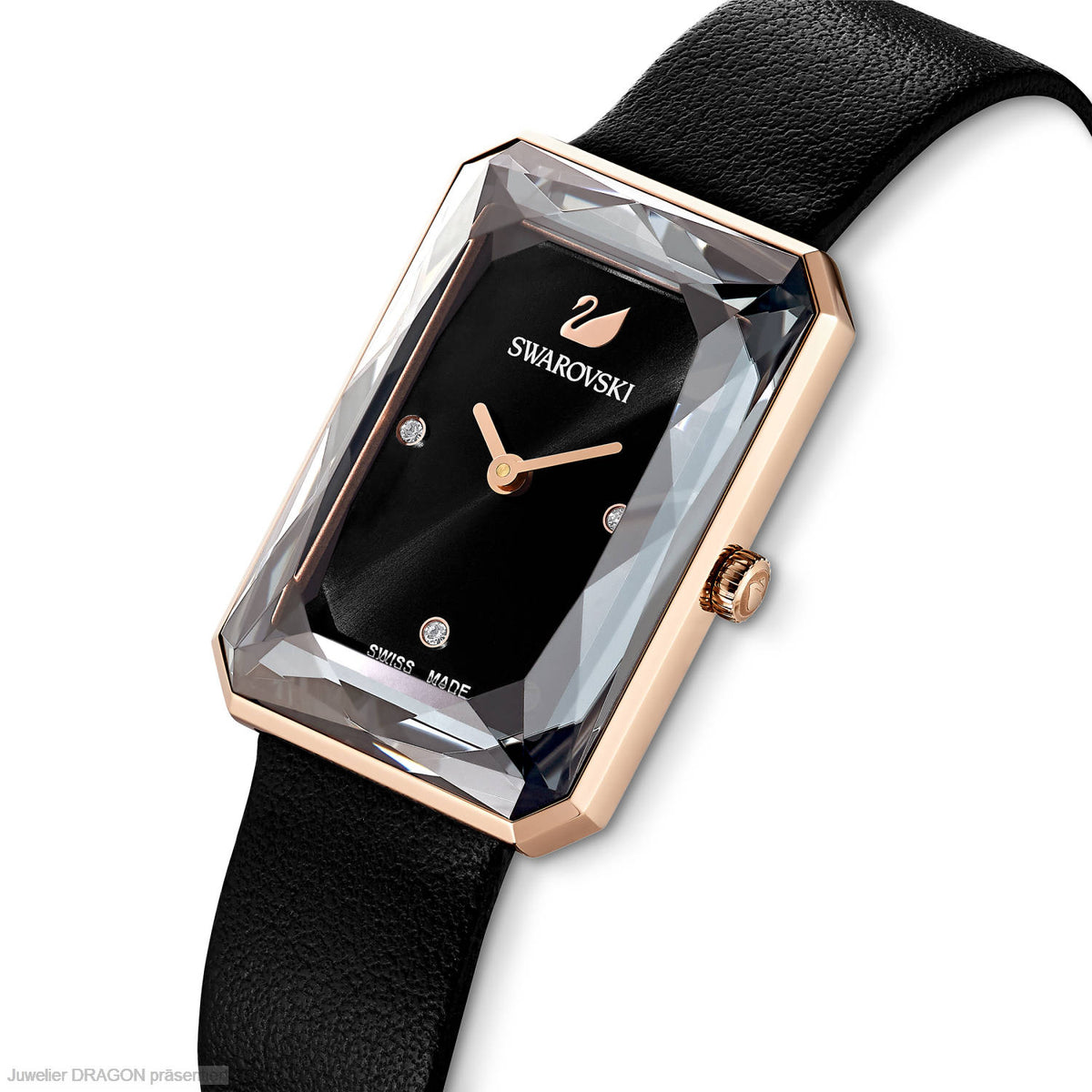 Swarovski Watch Uptown Black 5547710 -korean beauty