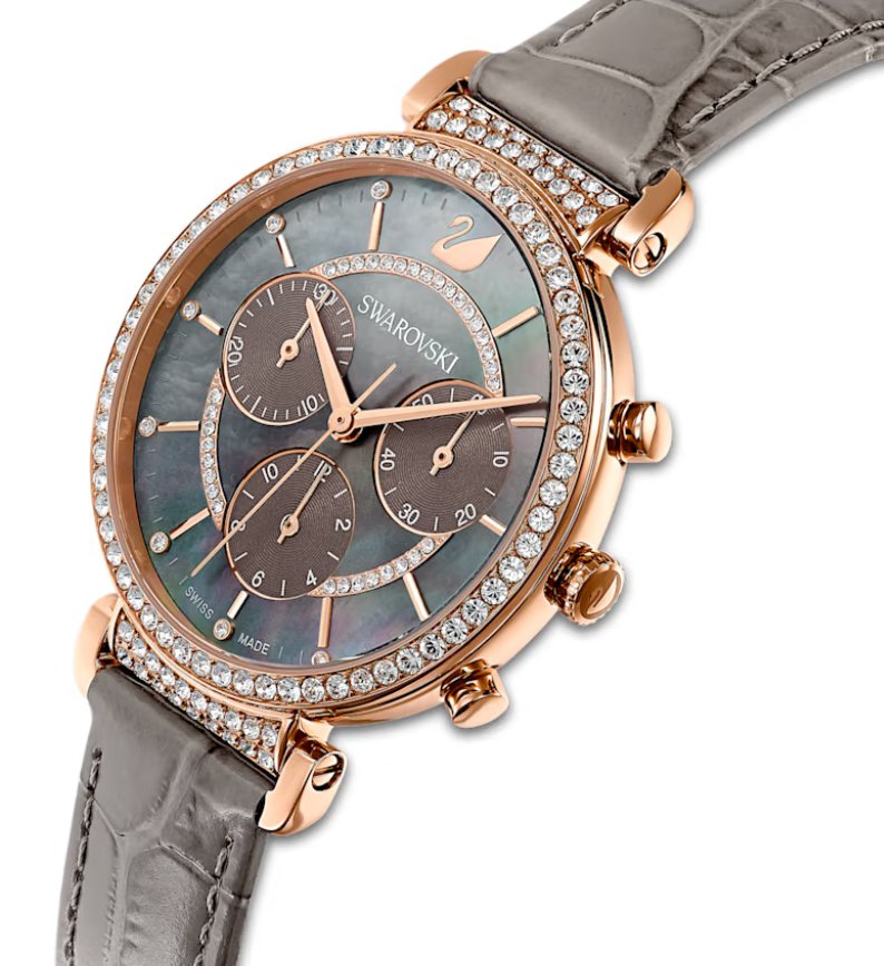 Swarovski Watch Passage Chrono Rose Gold 5580348 -korean beauty
