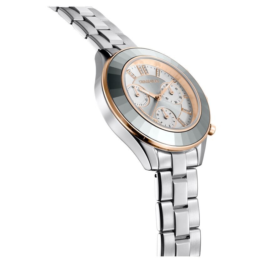 Swarovski Unisex Watch Octea Lux Sport Steel White 5610494 -korean beauty