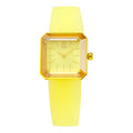 Swarovski Watch Lucent With Silicone Strap Yellow 5624382 -korean beauty