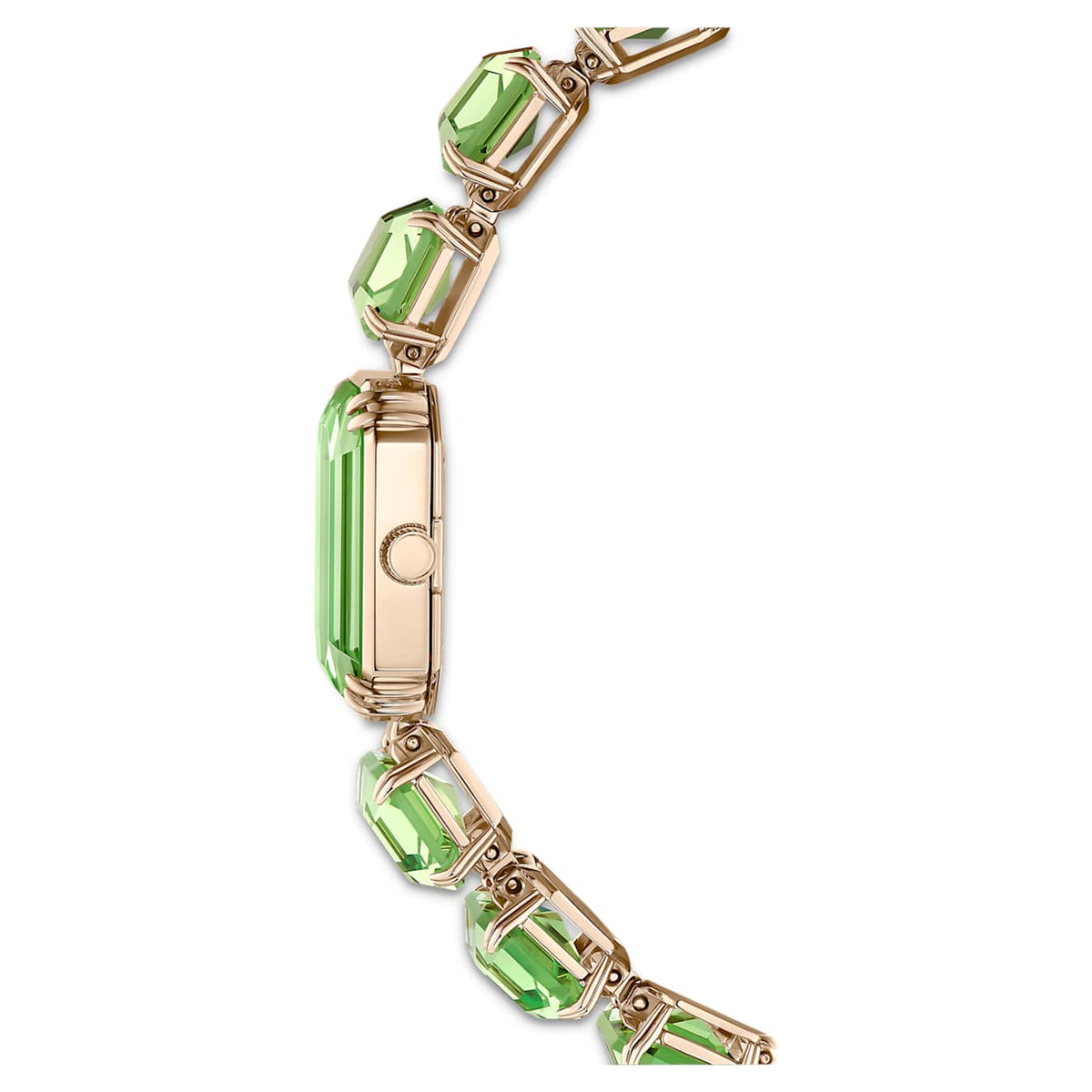 Swarovski Octagon Cut Green Ladies Watch 5630834 -korean beauty